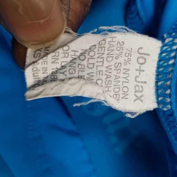 Jo & Jax Sz XS Leggings Blue Women's Adult - Picture 10 of 10